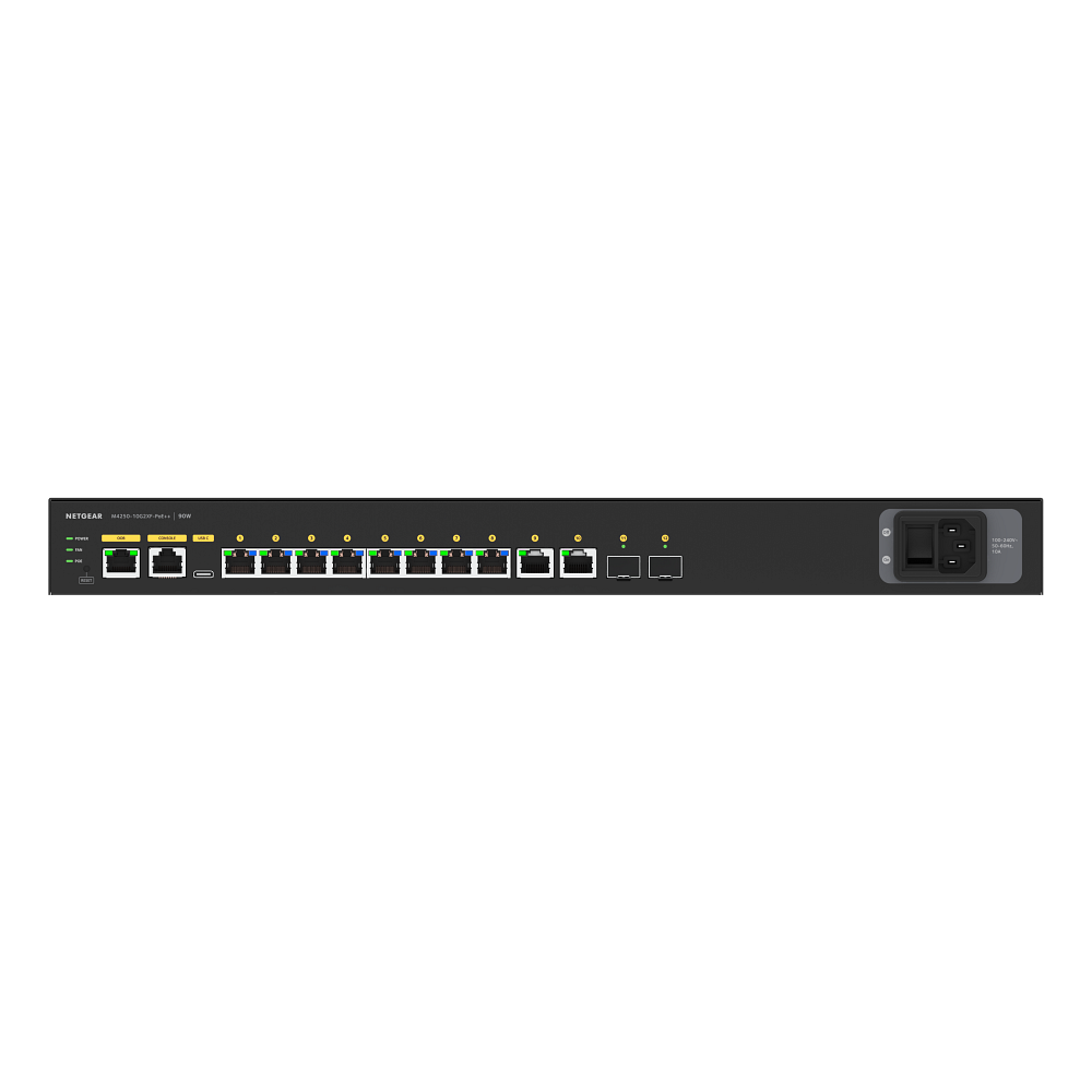 Crestron CEN-SWPOE-ULTRA-12 12-Port Ultra PoE Managed Switch - view 4