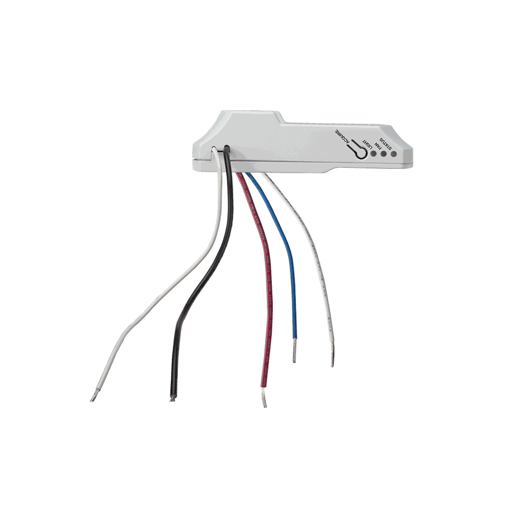 Crestron CLC-FANDELVEX-W Wireless Lighting and Fan Controller, White - view 3