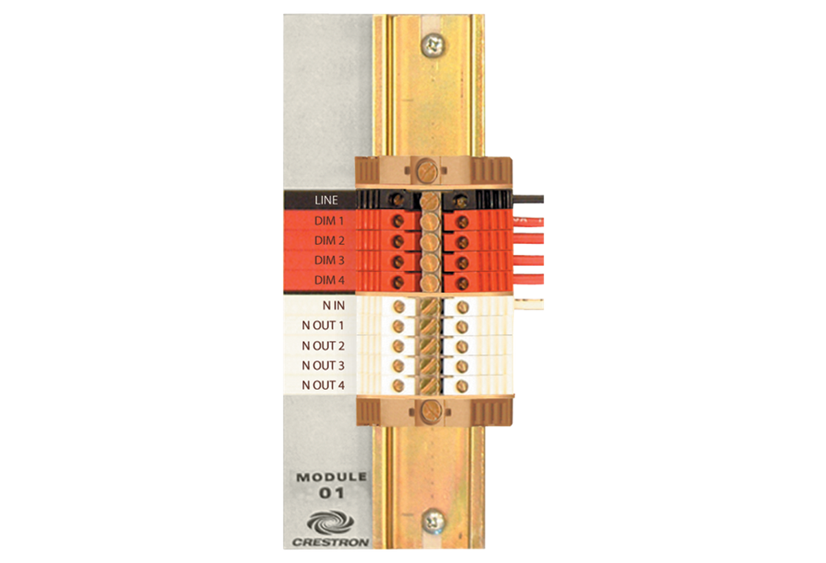 Crestron CLT-1DIMU4 Terminal Block for CLX-1DIMU4 product image