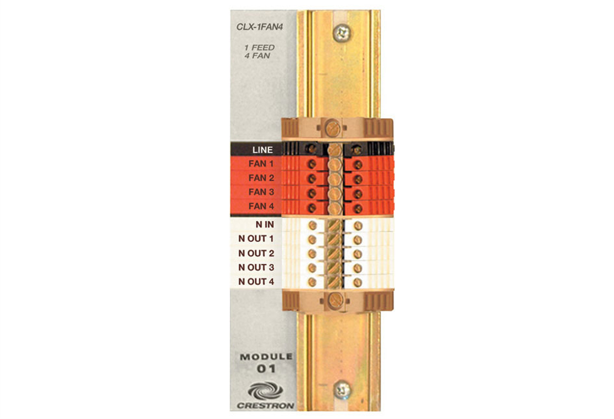 Crestron CLT-1FAN4 Terminal Block for CLX-1FAN4 product image