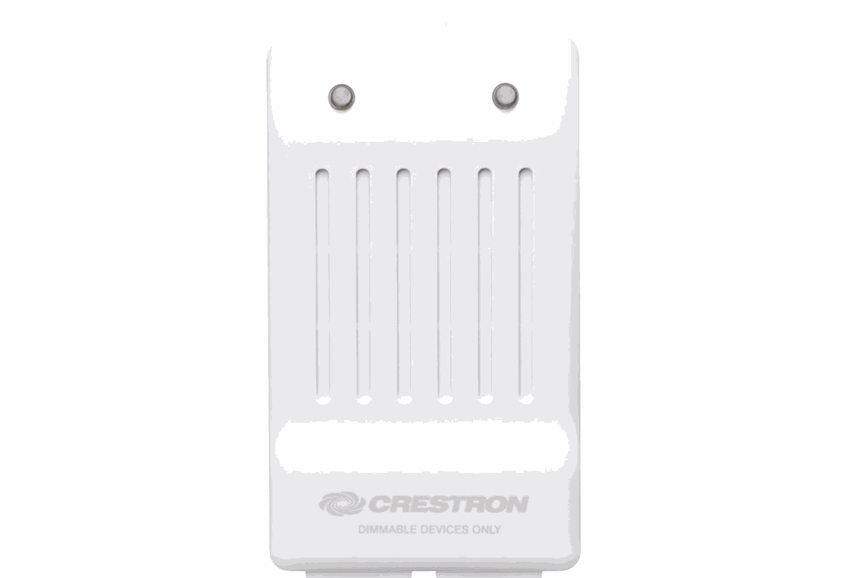 Crestron CLW-LDIMEX-2GD-W-T Dual-Channel Wireless Lamp Dimmer product image