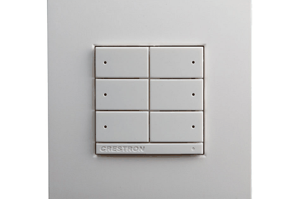 Crestron CLWI-KPLEX-BATT On-Wall Wireless Keypad, Battery Powered