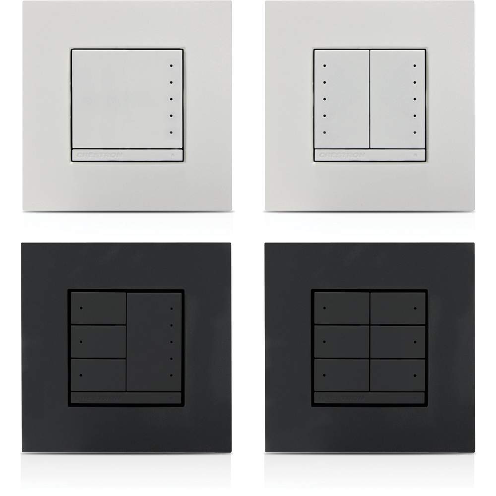 Crestron CLWI-KPLEX In-Wall Wireless Keypad, 230 VAC Line Powered - view 2