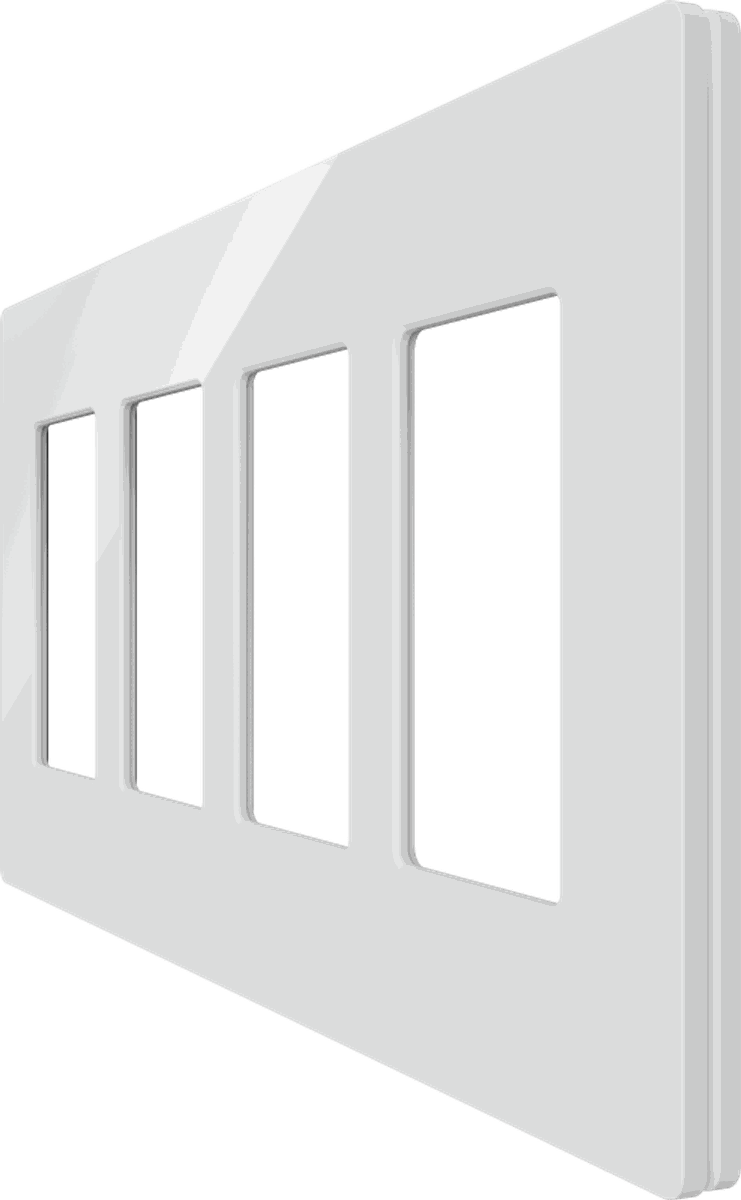 Crestron CM2-FP-G4 Cameo 2 Faceplate, 4-Gang product image