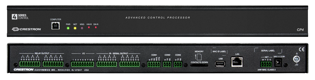 Crestron CP4 4-Series Control System - view 3