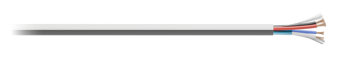 Crestron CRESNET-P-WH-SP1000 Plenum Cresnet Control Cable, White, 1000 ft product image