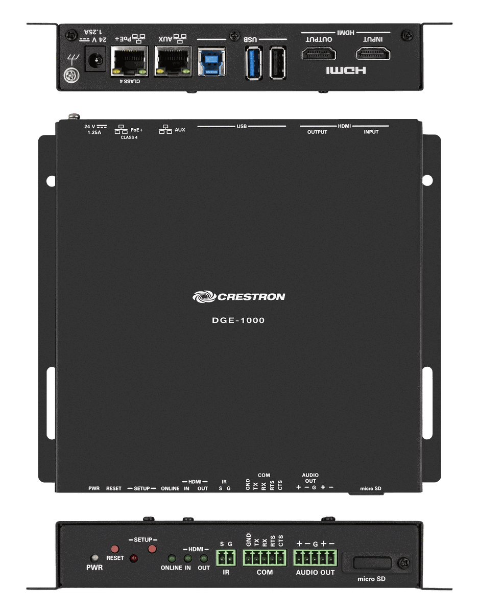 Crestron DGE-1000 Digital Graphics Engine - view 3