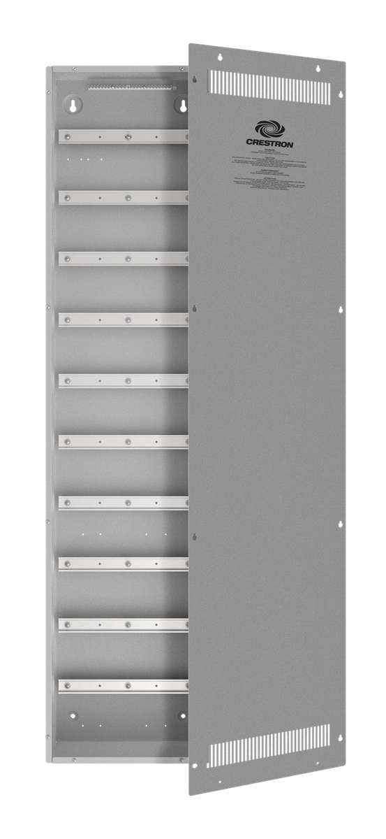 Crestron DIN-EN-10X18M DIN Rail Enclosure, 10 DIN Rails, 18 M Wide