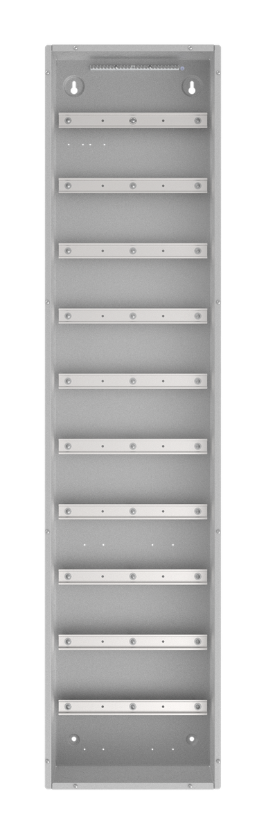 Crestron DIN-EN-10X18M DIN Rail Enclosure, 10 DIN Rails, 18 M Wide - view 2