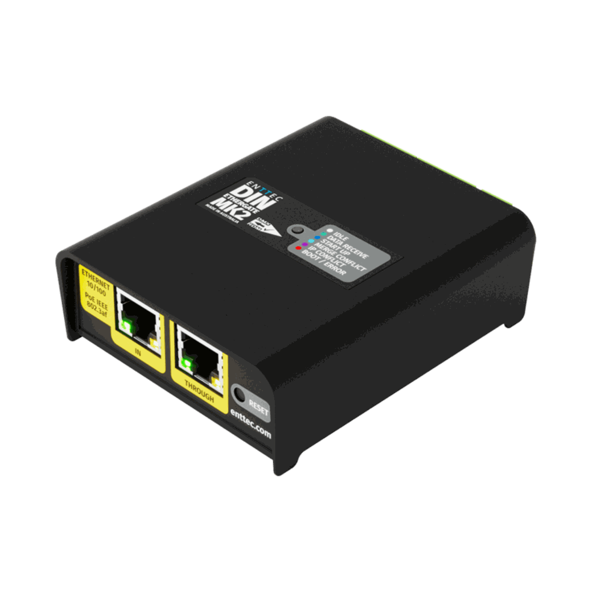Crestron DIN-SACN-DMX ENTTEC DIN Ethergate Mk2 - Ethernet to DMX Converter - view 2