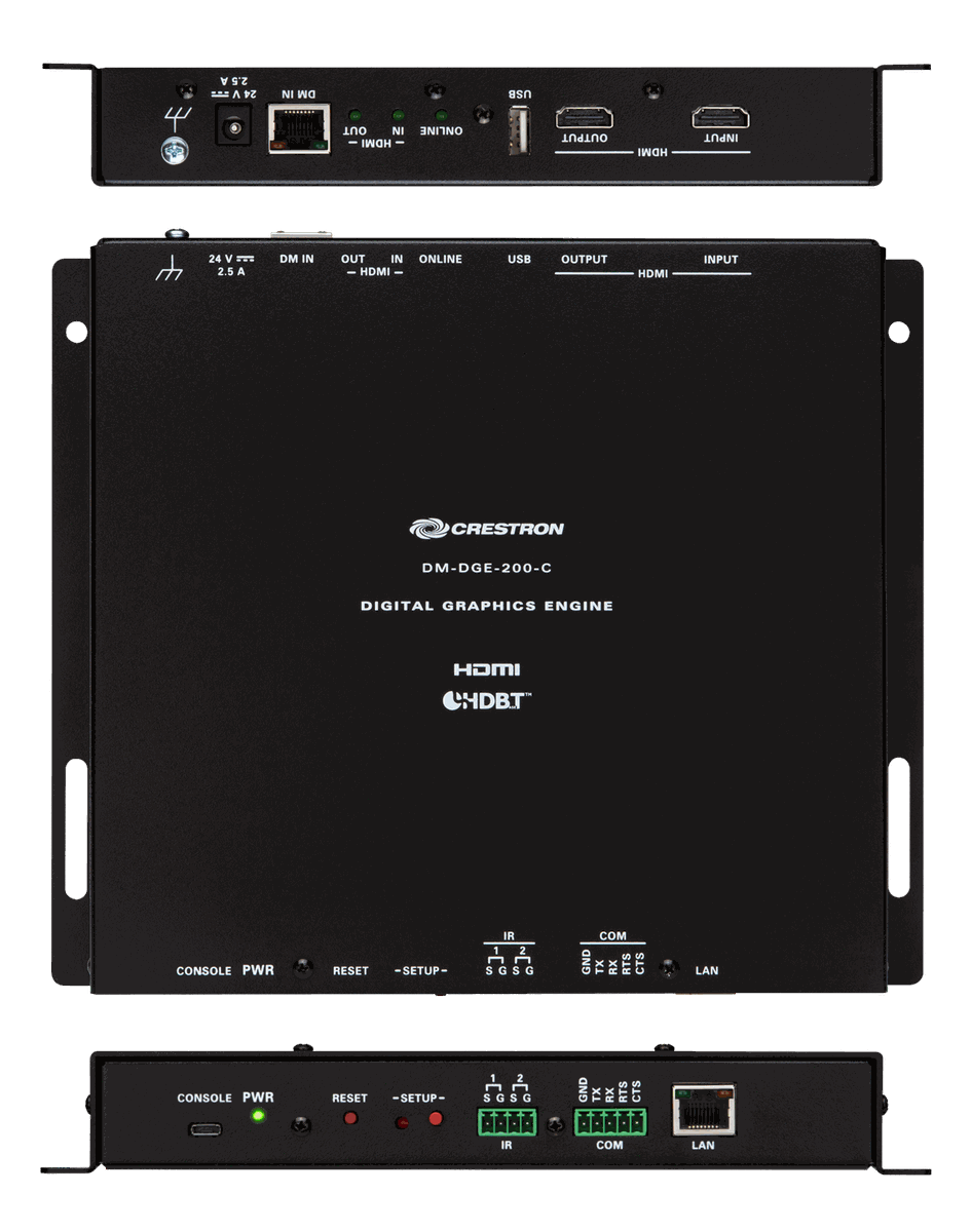 Crestron DM-DGE-200-C - view 2