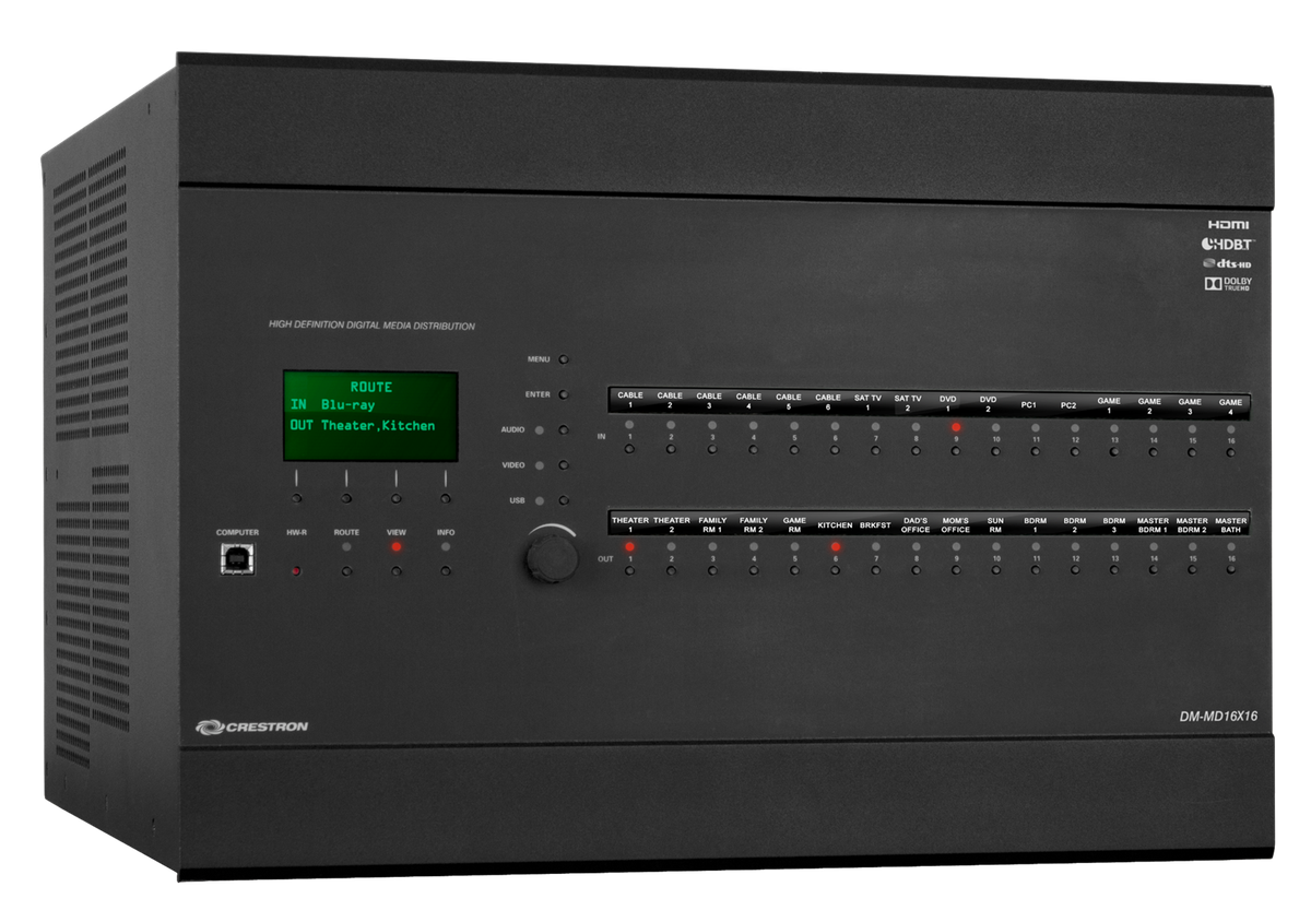 Crestron DM-MD16X16 - view 3