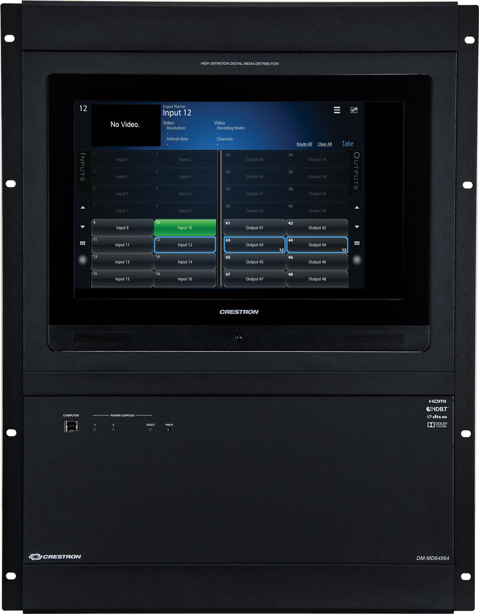 Crestron DM-MD64X64 64x64 DigitalMedia Switcher - view 2