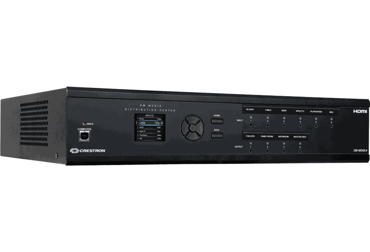Crestron DM-MD6X4 6x4 DigitalMedia Distribution Center product image