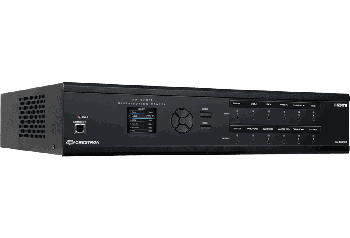 Crestron DM-MD6X6 6x6 DigitalMedia Distribution Center product image