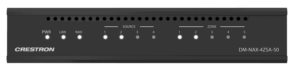 Crestron DM-NAX-4ZSA-50 DM NAX 4+1 Zone Streaming Amplifier - view 3