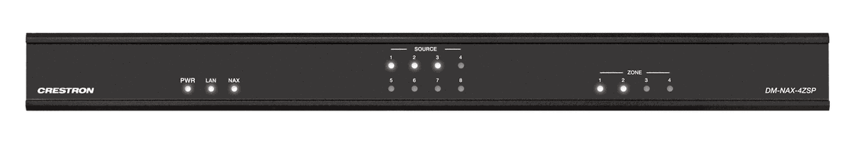 Crestron DM-NAX-4ZSP DM NAX 4-Zone Streaming Preamplifier - view 3