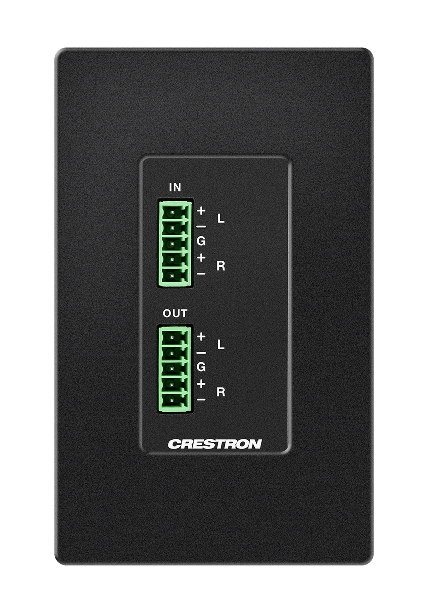Crestron DM-NAX-AUD-IO DM NAX Audio-over-IP Converter with Balanced/Unbalanced Line-Level Audio - view 4