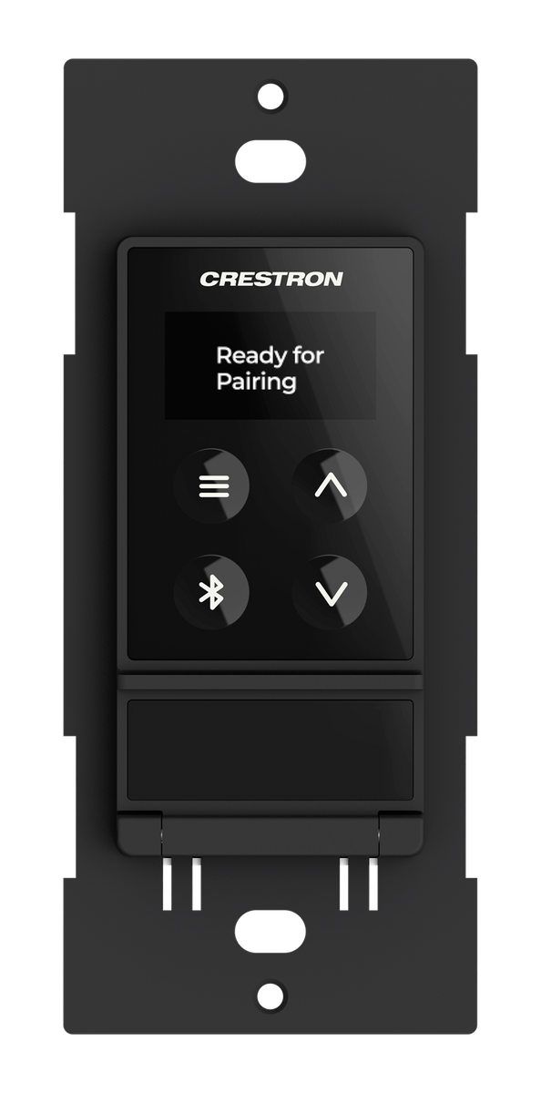 Crestron DM-NAX-BTIO-100-1G DM NAX Audio-over-IP Wall Plate with Bluetooth Audio Support, Analog