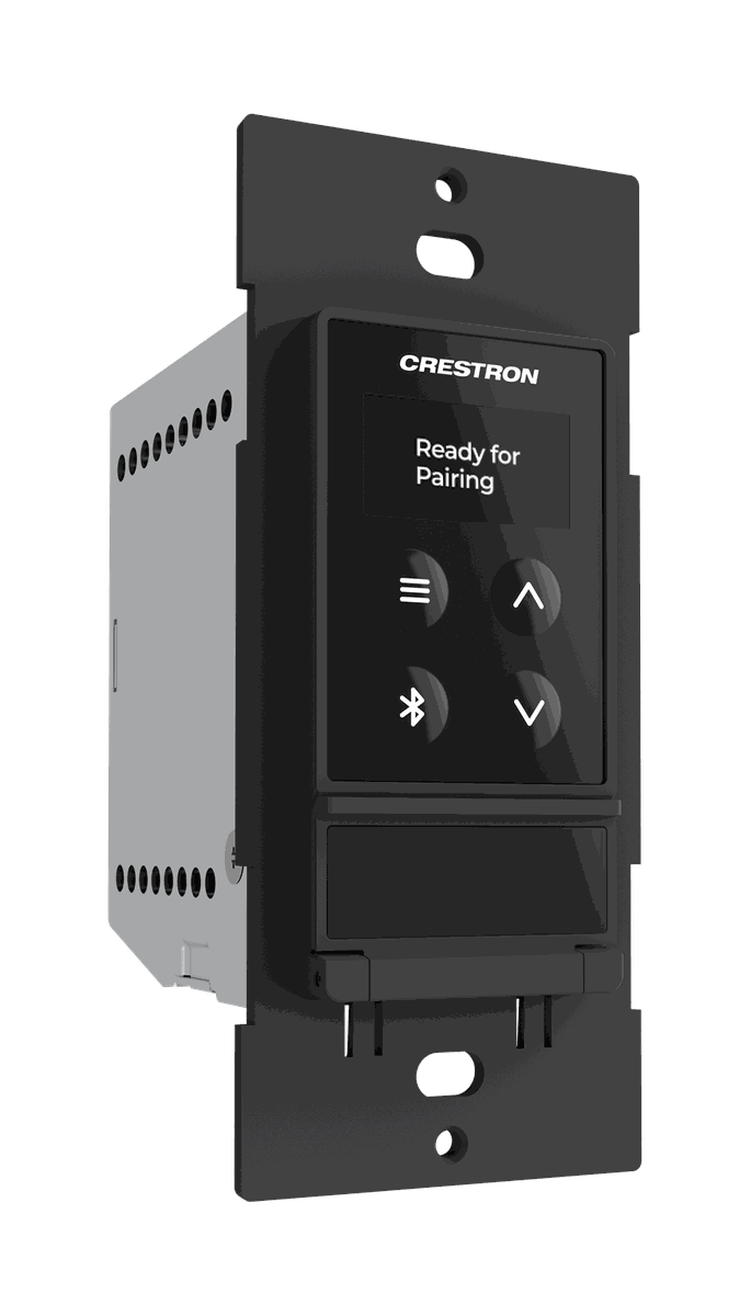 Crestron DM-NAX-BTIO-100-1G DM NAX Audio-over-IP Wall Plate with Bluetooth Audio Support, Analog - view 3