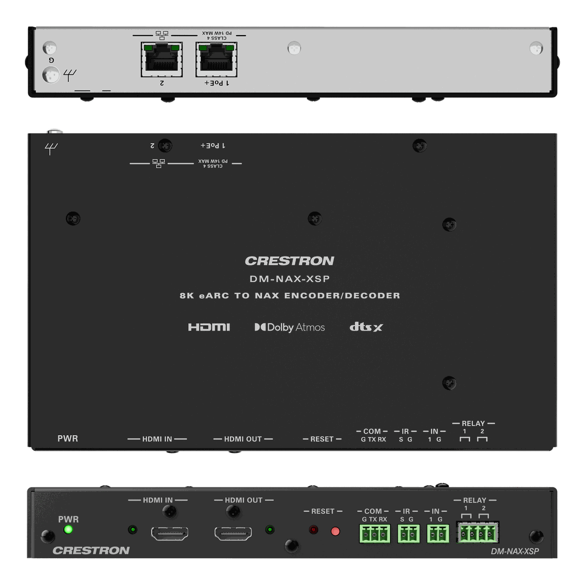 Crestron DM-NAX-XSP DM NAX 8K Smart Display Controller and Network Audio Encoder/Decoder with - view 2