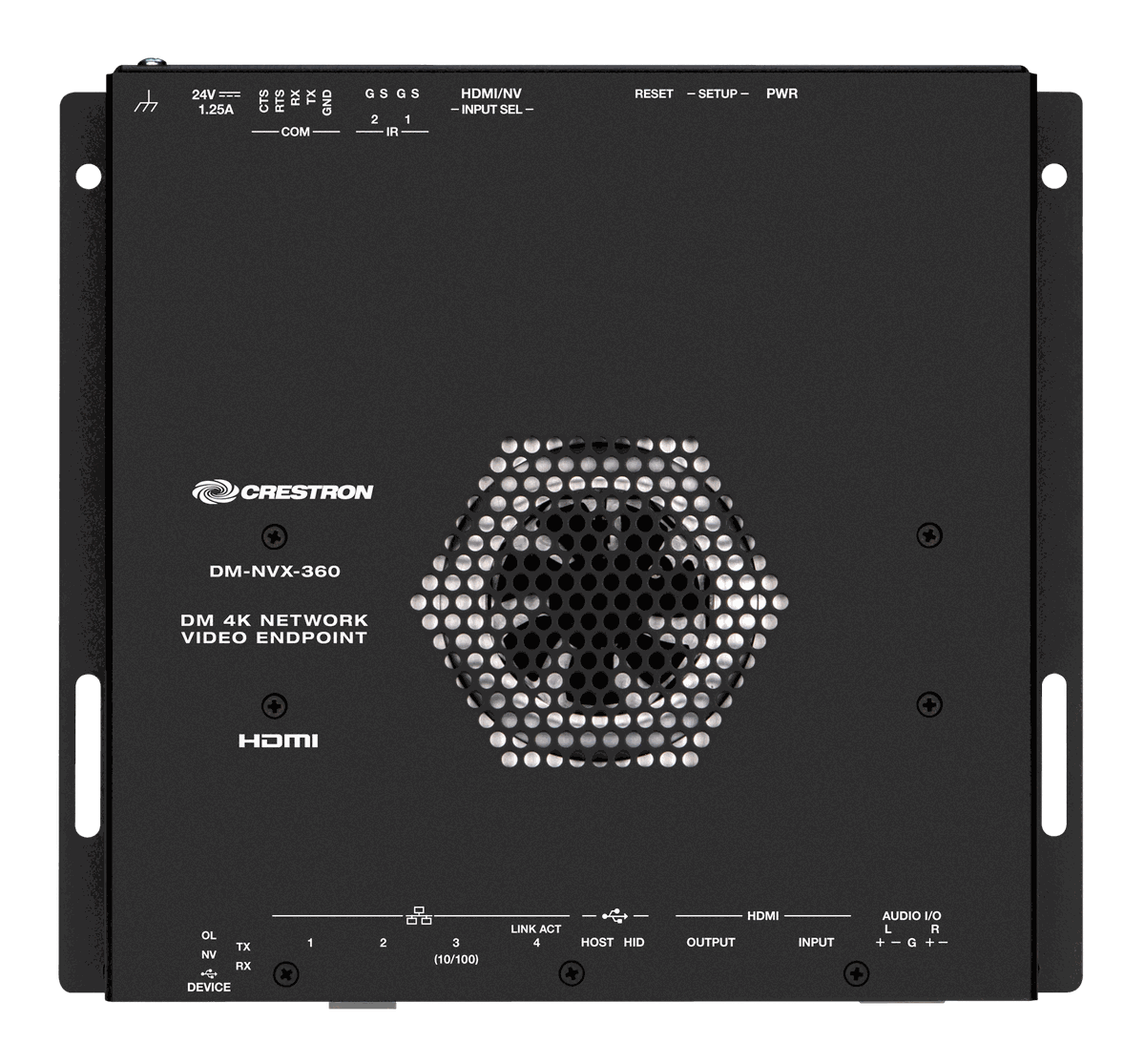 Crestron DM-NVX-360 DM NVX 4K60 4:4:4 HDR Network AV Encoder/Decoder - view 4