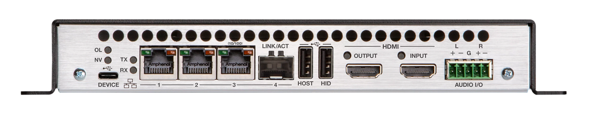 Crestron DM-NVX-363 DM NVX 4K60 4:4:4 HDR Network AV Encoder/Decoder with Downmixing and Dante - view 2