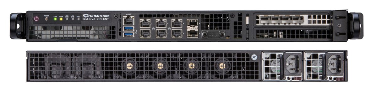 Crestron DM-NVX-DIR-ENT DM NVX Director Network AV Switching Appliance, 1000 Endpoints - view 3
