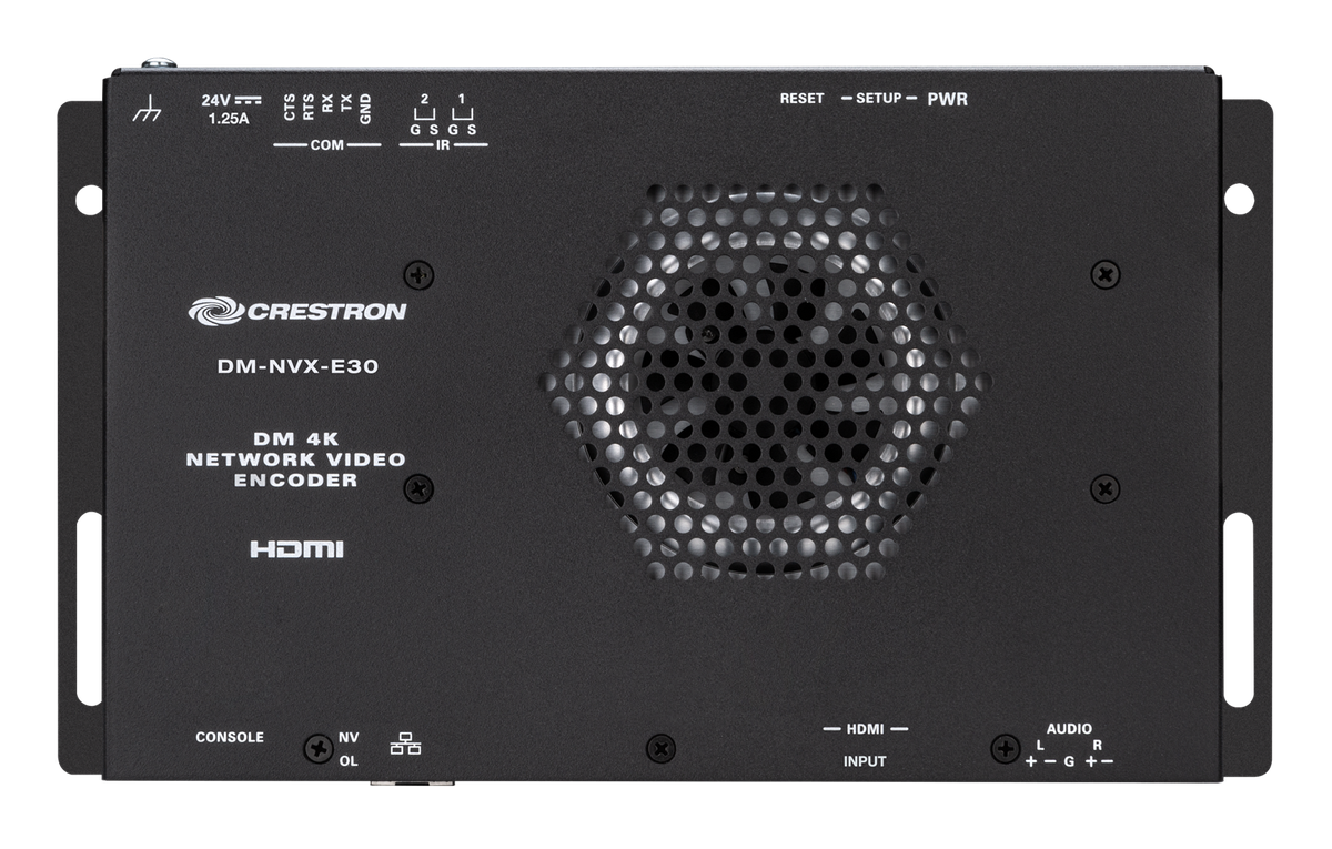 Crestron DM-NVX-E30 DM NVX 4K60 4:4:4 HDR Network AV Encoder - view 4