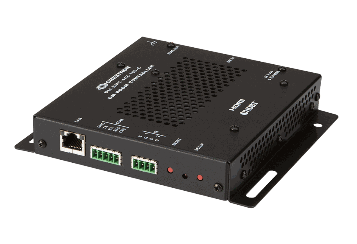 Crestron DM-RMC-4KZ-100-C DigitalMedia 8G+ 4K60 4:4:4 HDR Receiver & Room Controller 100