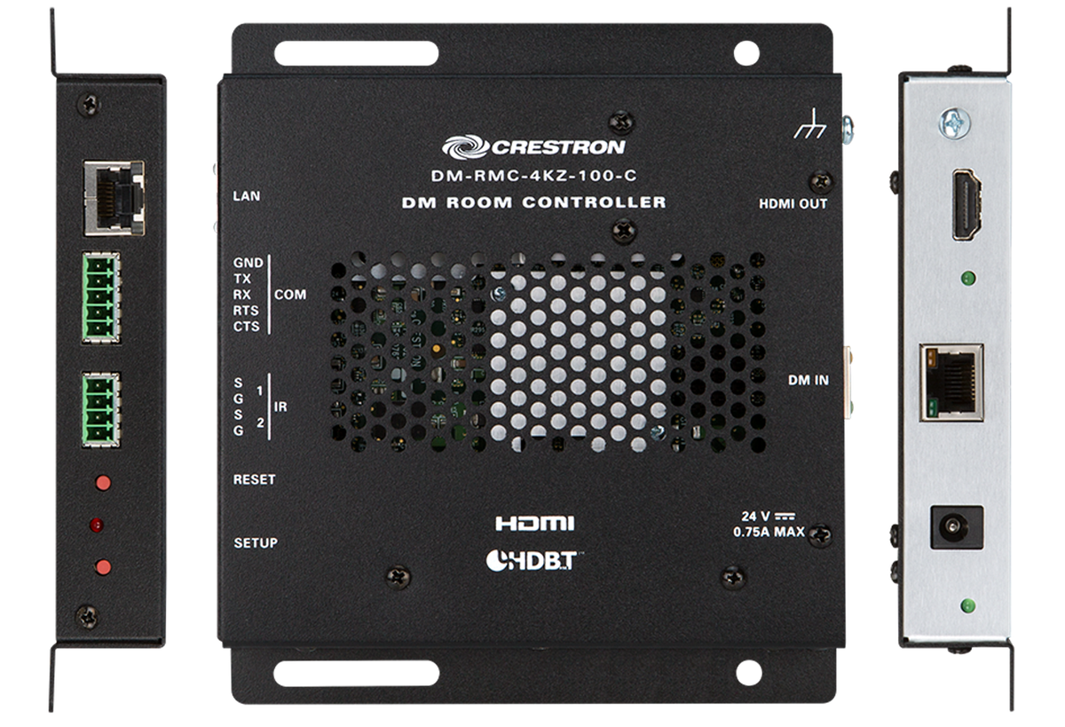 Crestron DM-RMC-4KZ-100-C DigitalMedia 8G+ 4K60 4:4:4 HDR Receiver & Room Controller 100 - view 2