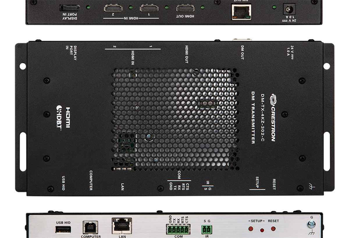 Crestron DM-TX-4KZ-302-C DigitalMedia 8G+ 4K60 4:4:4 HDR Transmitter 302 - view 2