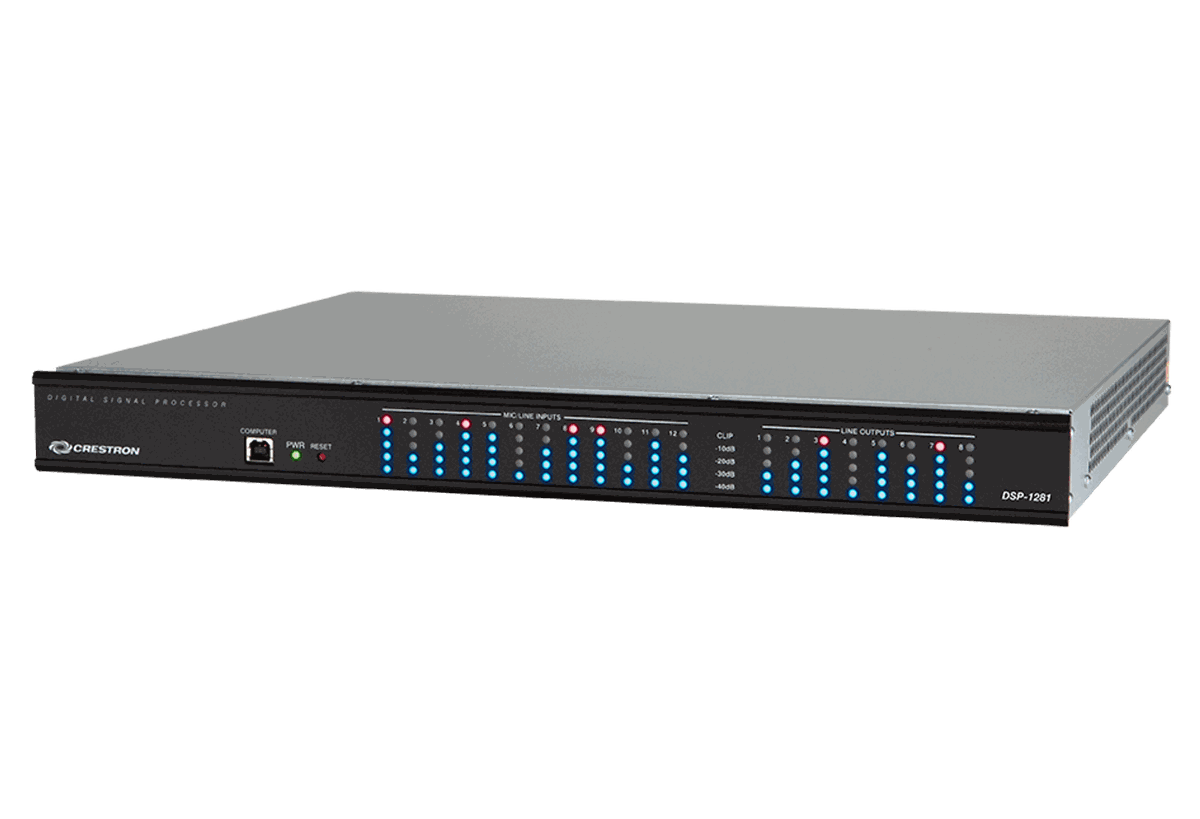 Crestron DSP-1281 Crestron Avia 12x8 Digital Signal Processor w/Dante product image