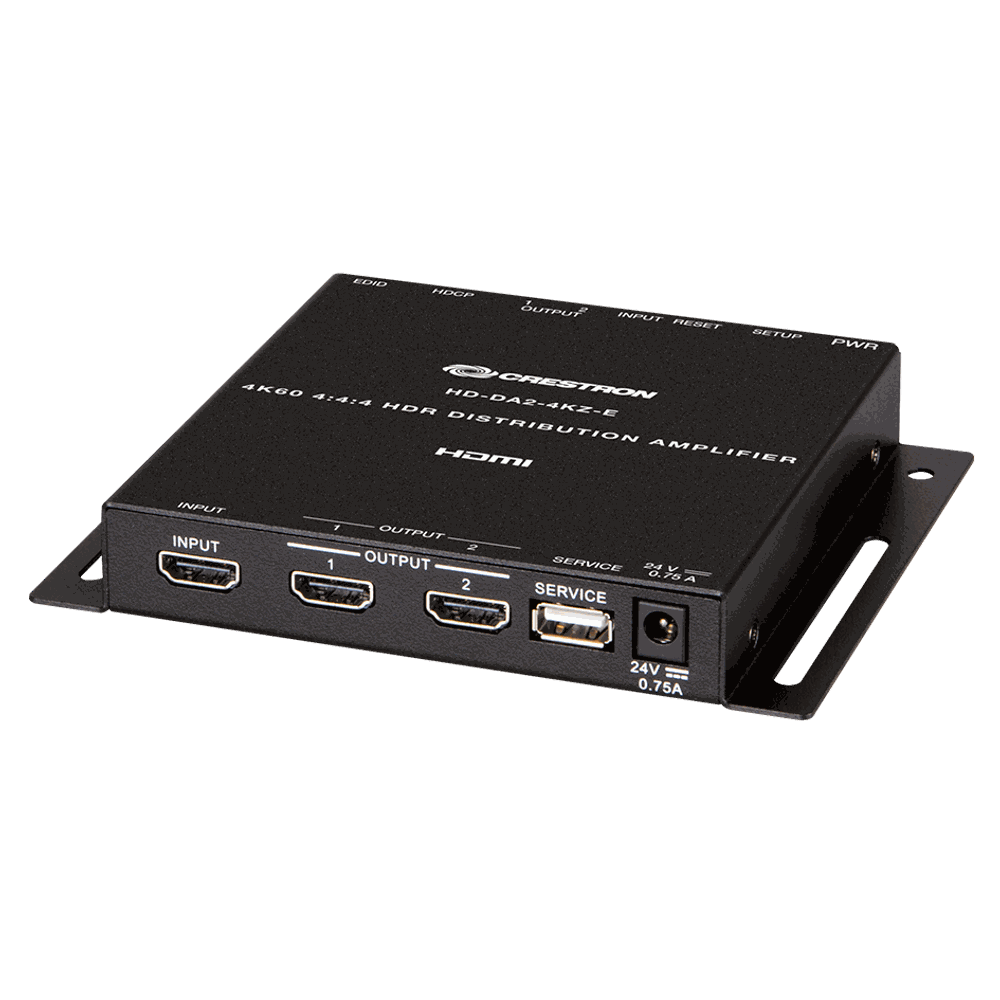 Crestron HD-DA-4KZ-E Series 4K60 4:4:4 HDMI Distribution Amplifiers