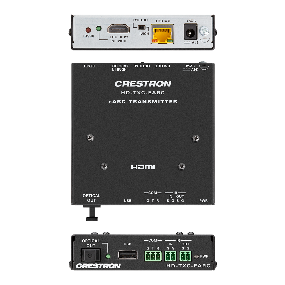 Crestron HD-EARC KIT DM Essentials 4K60 eARC Transmitter and Receiver Kit - view 3