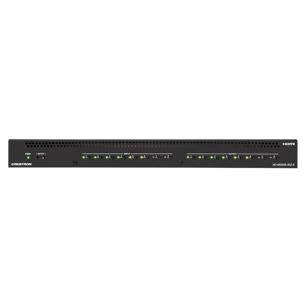 Crestron HD-MD8X8-4KZ-E 8x8 4K60 4:4:4 HDR AV Switcher - view 2