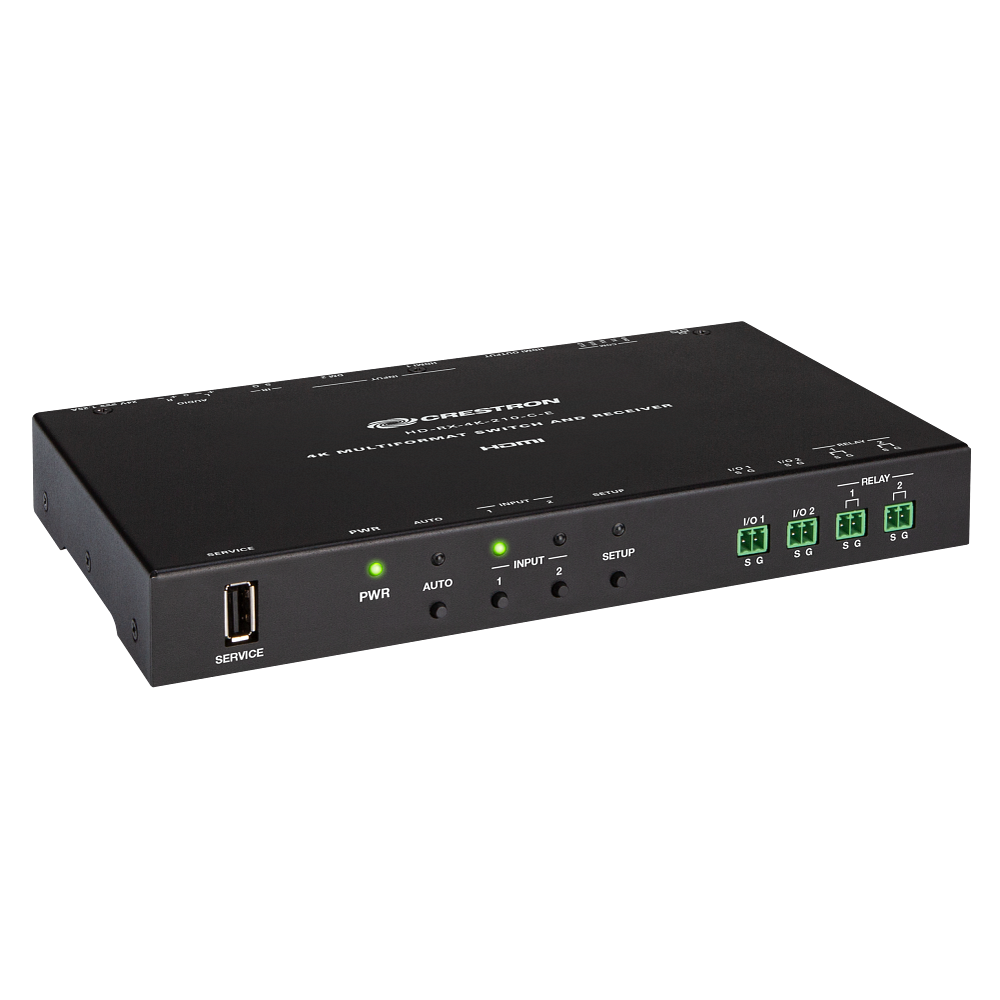 Crestron HD-RX-4K-210-C-E DMPS Essentials 2x1 AV Switch and Receiver product image
