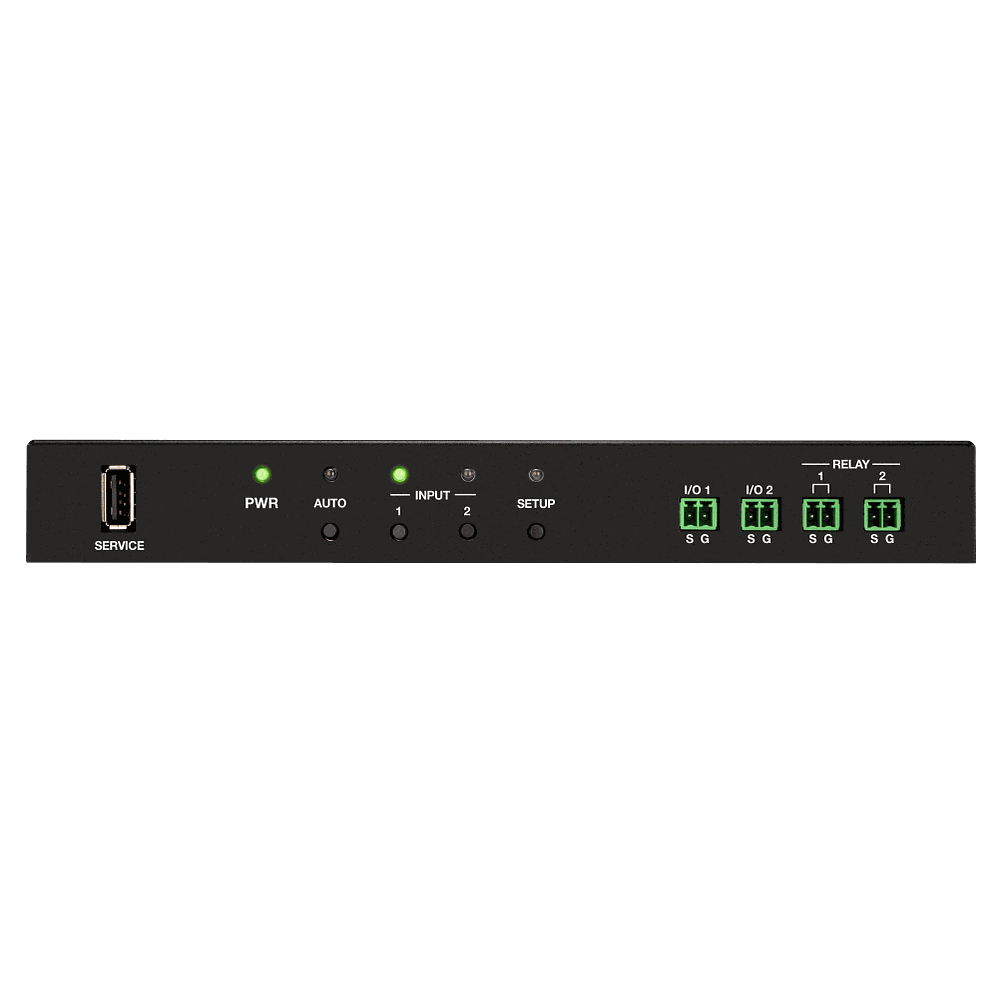 Crestron HD-RX-4K-210-C-E DMPS Essentials 2x1 AV Switch and Receiver - view 2