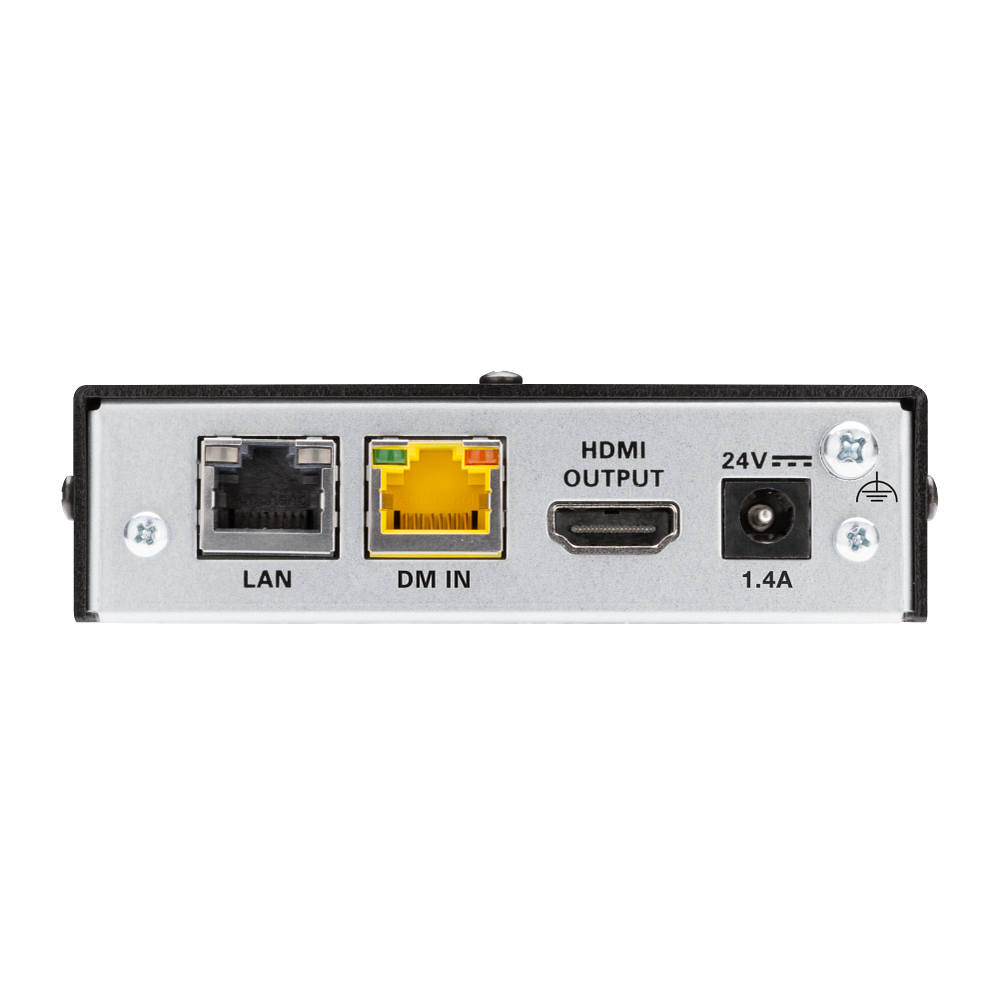 Crestron HD-RXU-4KZ-101 DM Essentials 4K60 Receiver for HDMI and USB 2.0 - view 3
