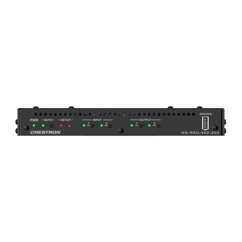 Crestron HD-RXU-4KZ-202 DM Essentials 4K60 Receiver and 2x2 Auto-Switcher - view 2