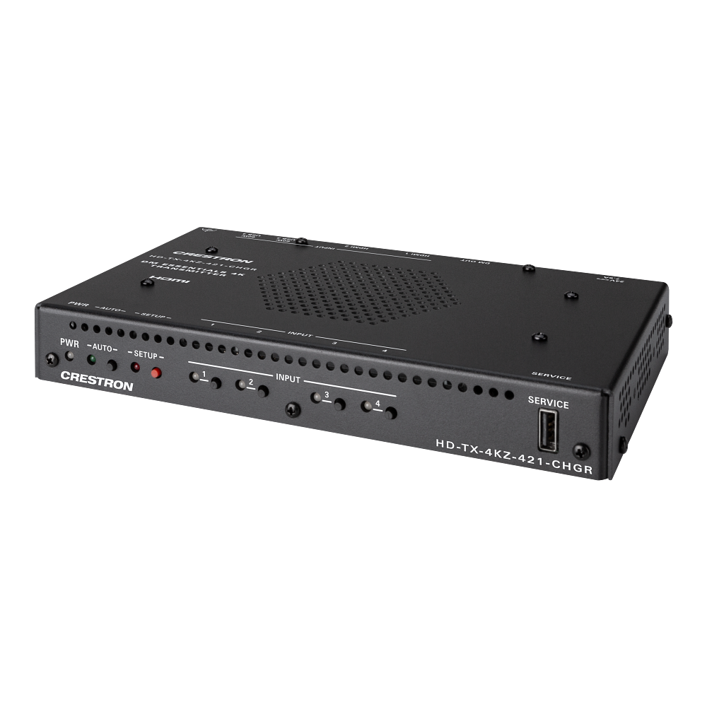 Crestron HD-TX-4KZ-421-CHGR DM Essentials 4K60 Transmitter with Device Charging