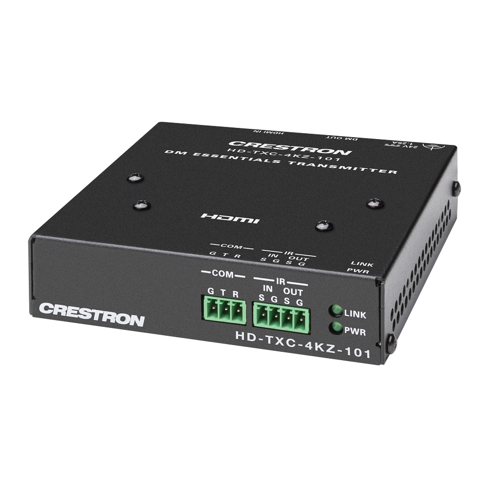 Crestron HD-TXC-4KZ-101 DM Essentials 4K60 Transmitter for HDMI, RS-232 and IR