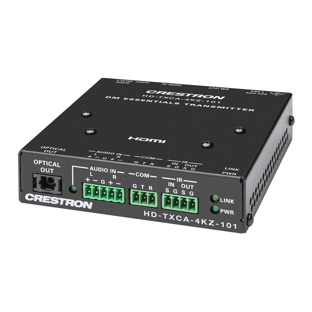 Crestron HD-TXCA-4KZ-101 DM Essentials 4K60 Transmitter with Analog Audio
