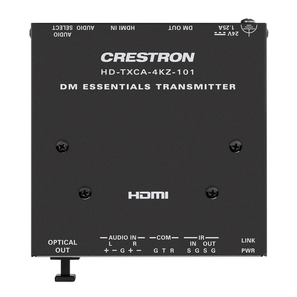 Crestron HD-TXCA-4KZ-101 DM Essentials 4K60 Transmitter with Analog Audio - view 3