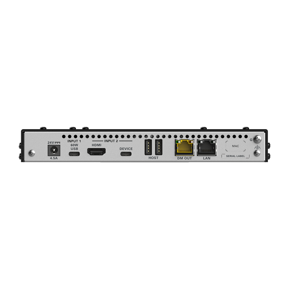 Crestron HD-TXU-4KZ-211-CHGR DM Essentials 4K60 Transmitter with USB and Charging - view 3