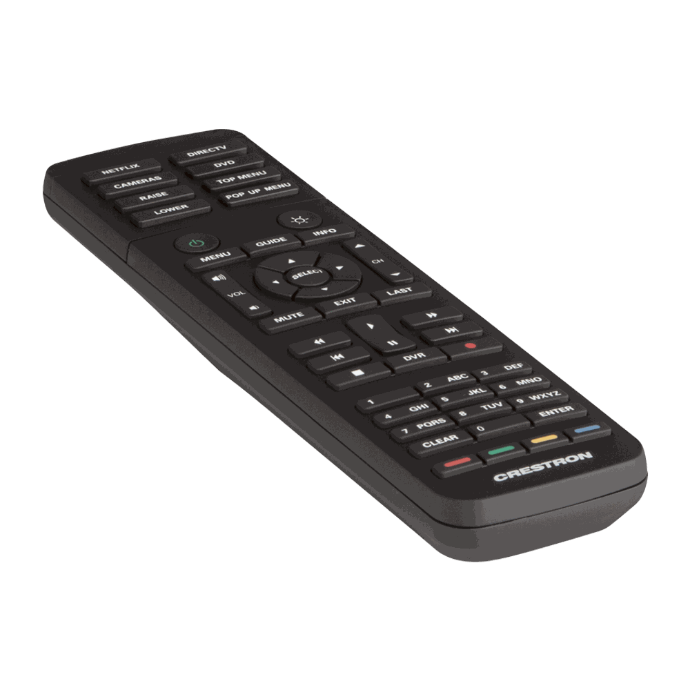 Crestron HR-150-B 50-Button infiNET EX Handheld Remote, Black product image