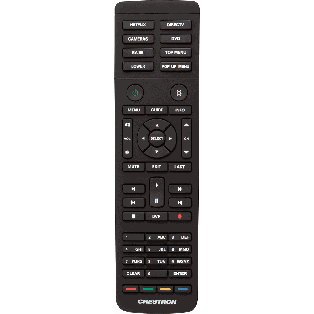 Crestron HR-150-B 50-Button infiNET EX Handheld Remote, Black - view 2
