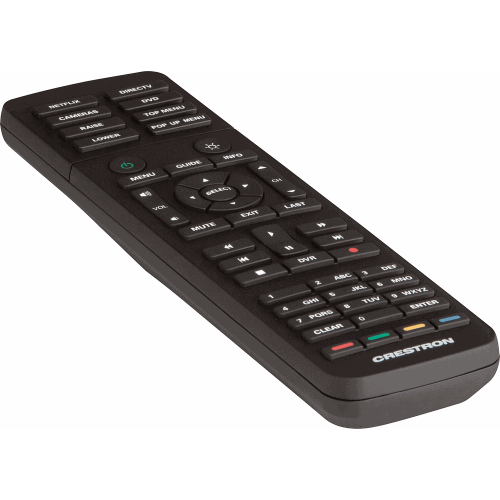 Crestron HR-150-B 50-Button infiNET EX Handheld Remote, Black - view 3