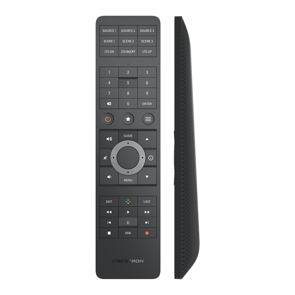 Crestron HR-310 infiNET EX Handheld Remote with Engravable Buttons - view 2