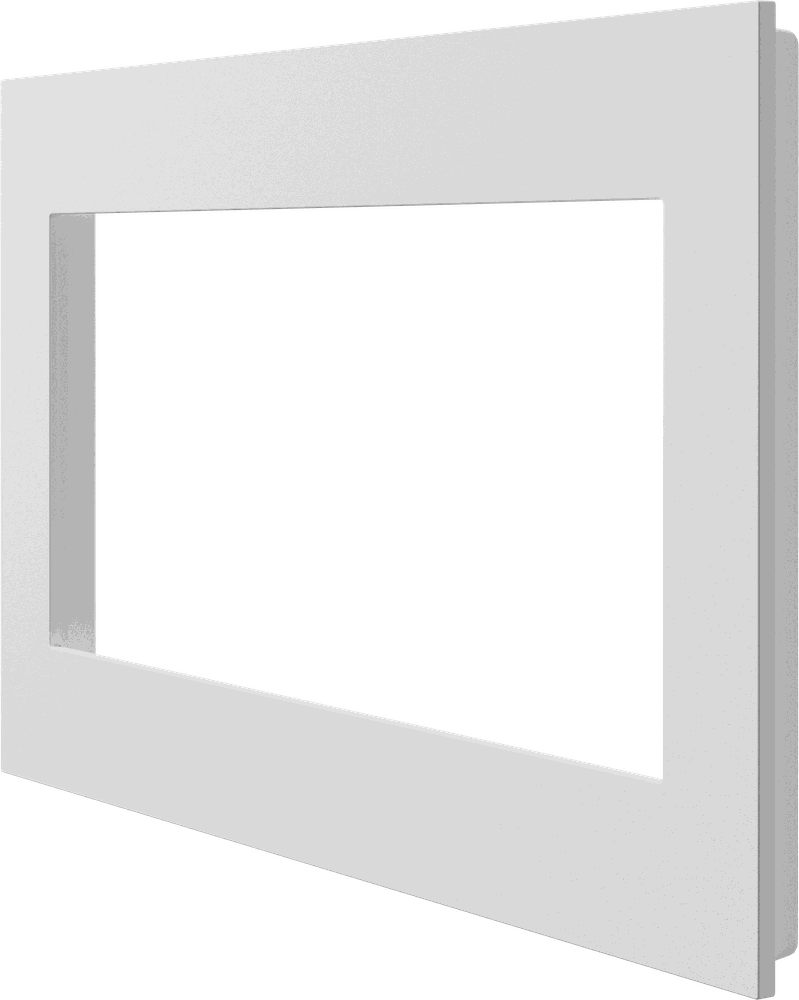 Crestron HZ2-FP-G3 Horizon 2 Faceplate, 3-Gang product image